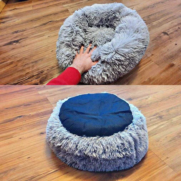 Hundebett rund Wuscheldonut