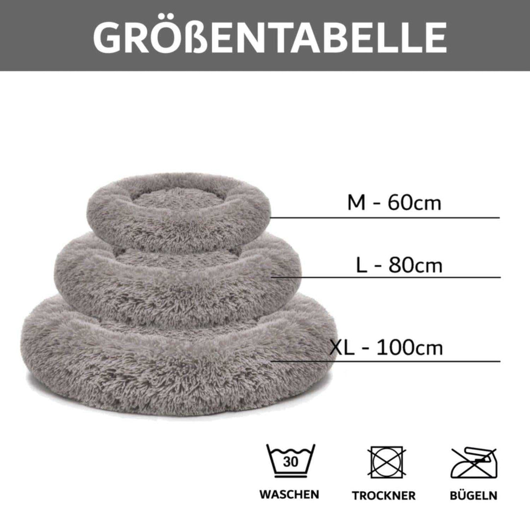 Hundebett rund Wuscheldonut