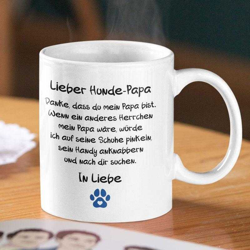 Lieber Hunde Papa... - Keramiktasse