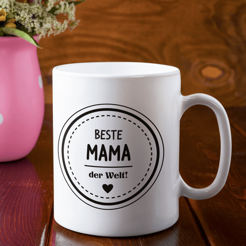 Beste Mama der Welt! - Keramiktasse