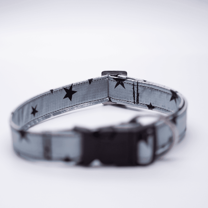 Sterne - Silber - Hundehalsband