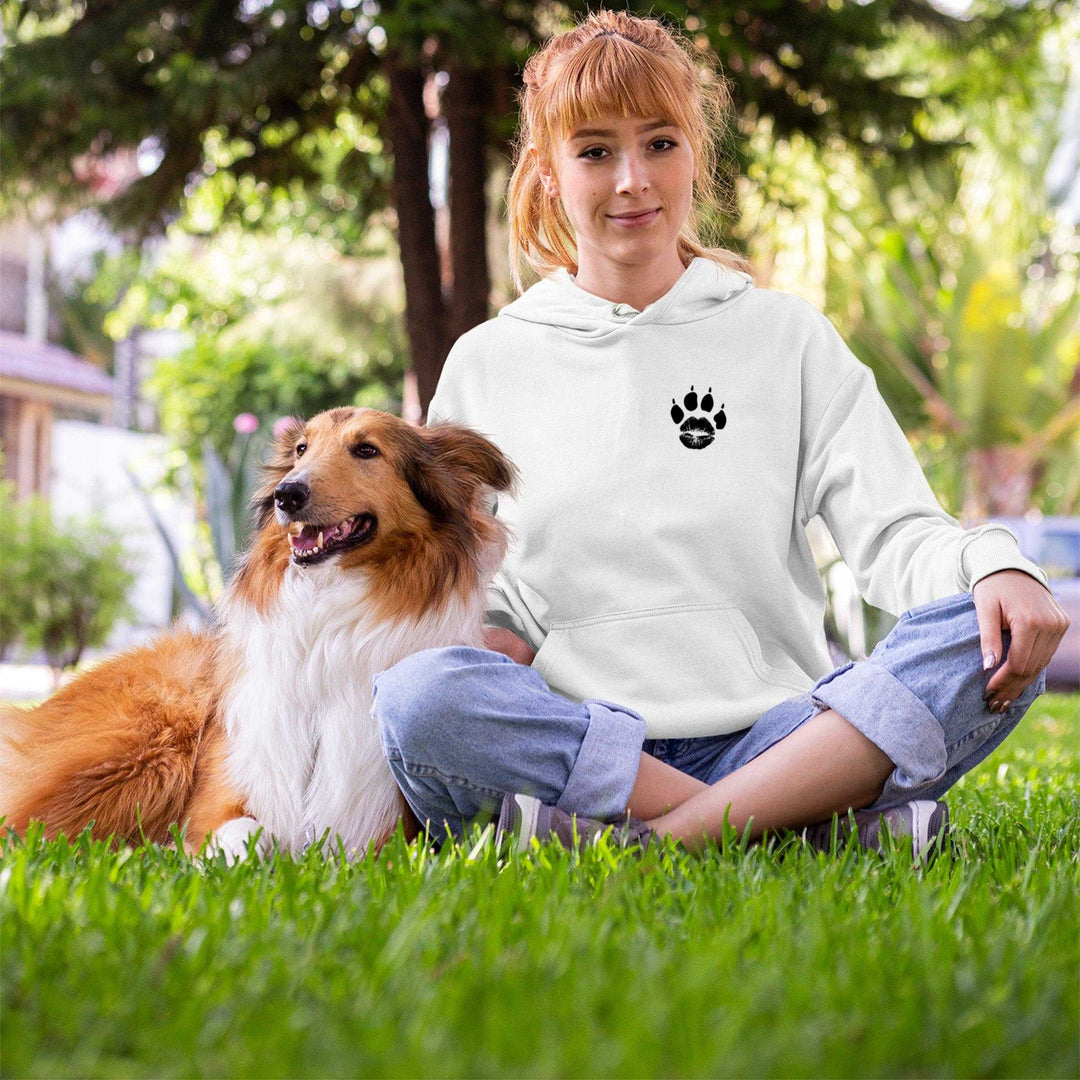 Hoodie - "Kiss the Dog" klein mit Kralle