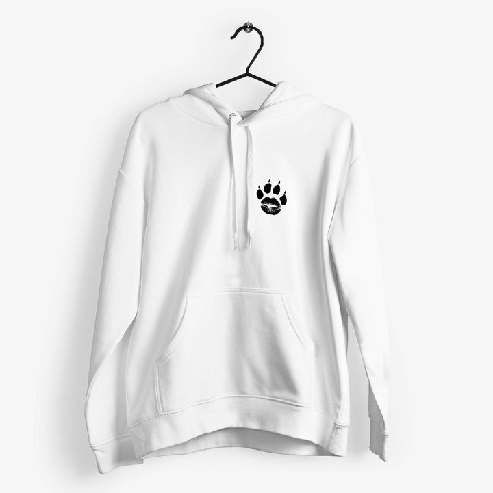 Hoodie - "Kiss the Dog" klein mit Kralle