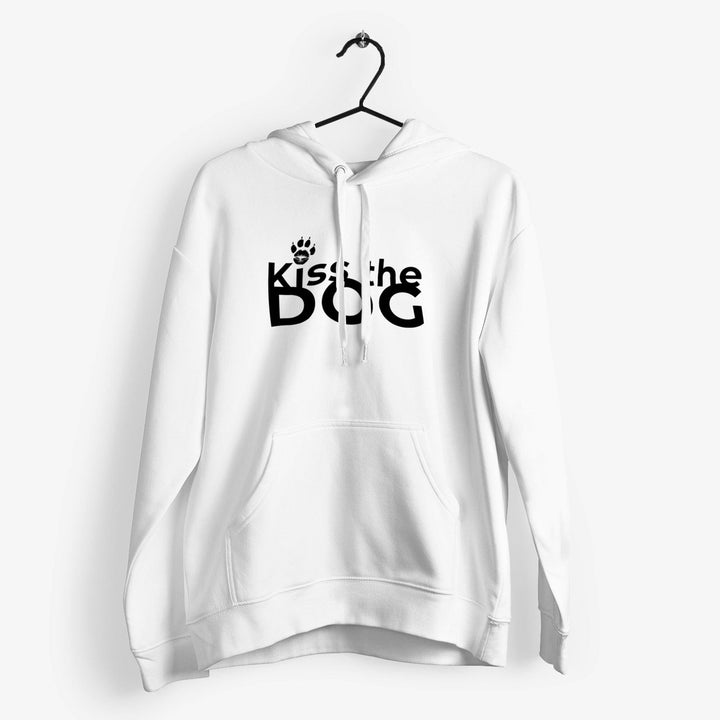 Hoodie - "Kiss the Dog" Kussmund "i Punkt" mit Kralle