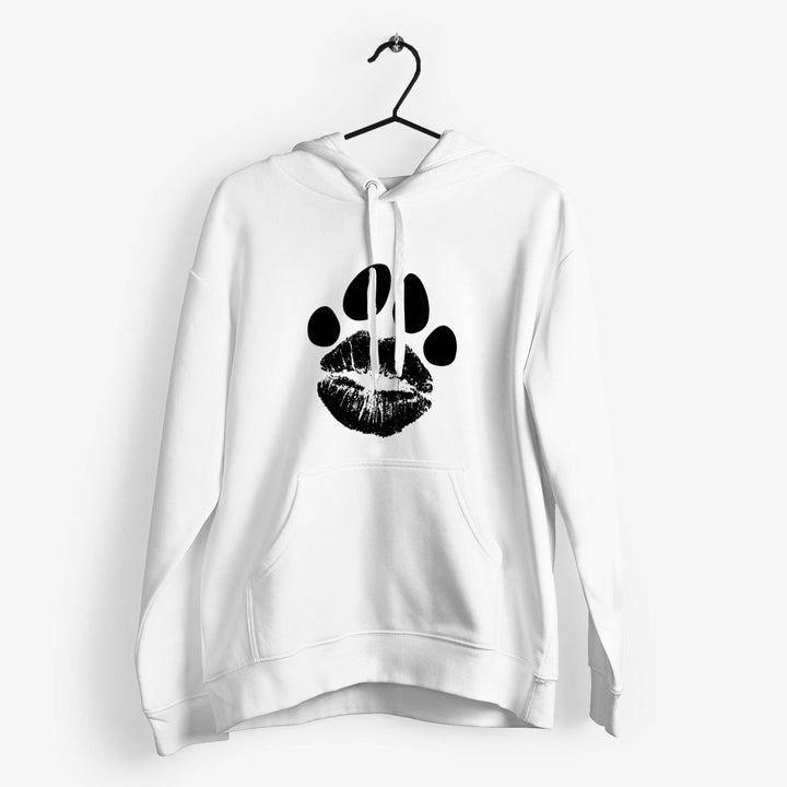 Hoodie - "Kiss the Dog" groß ohne Kralle