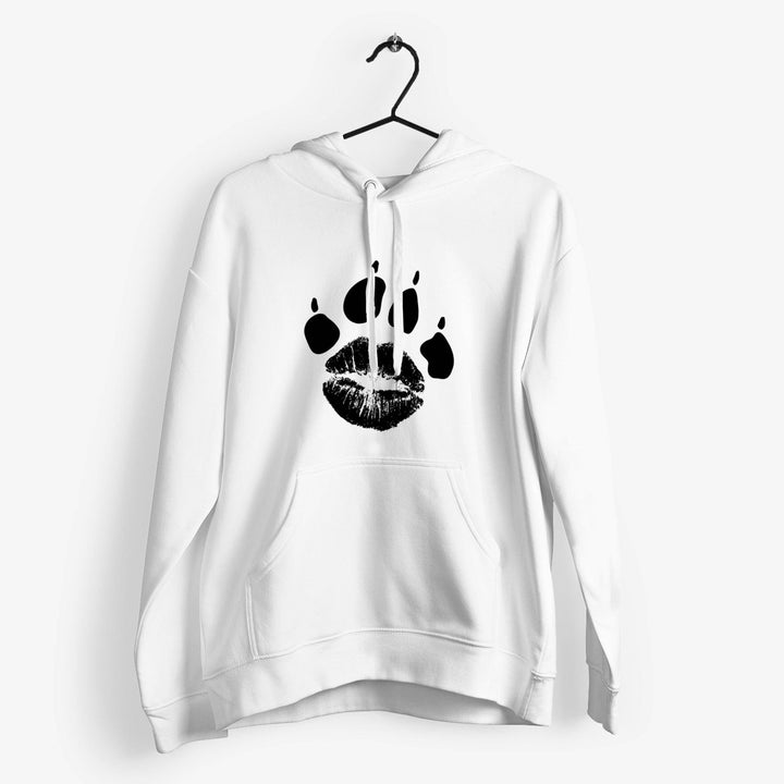 Hoodie - "Kiss the Dog" groß mit Kralle