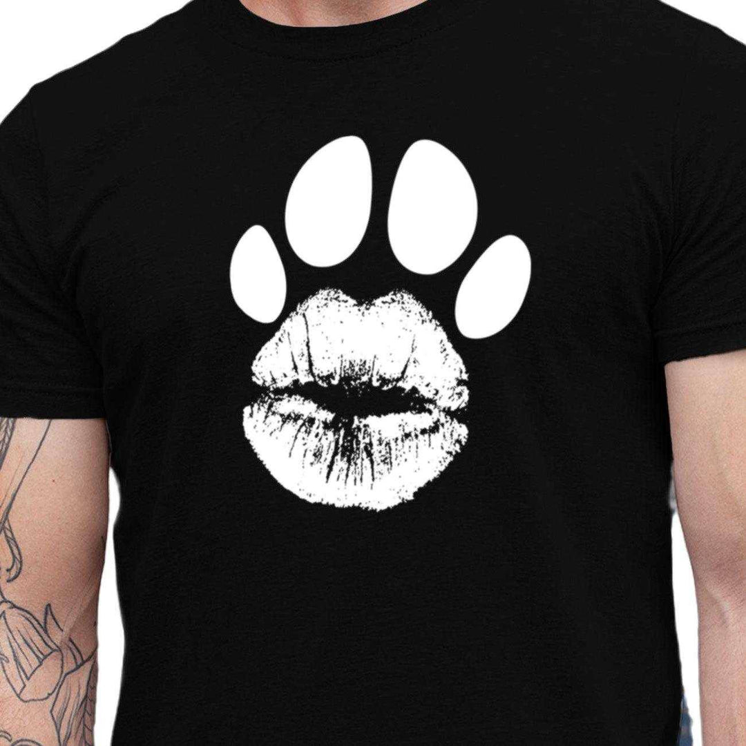 T-Shirt - "Kiss the Dog" groß ohne Kralle